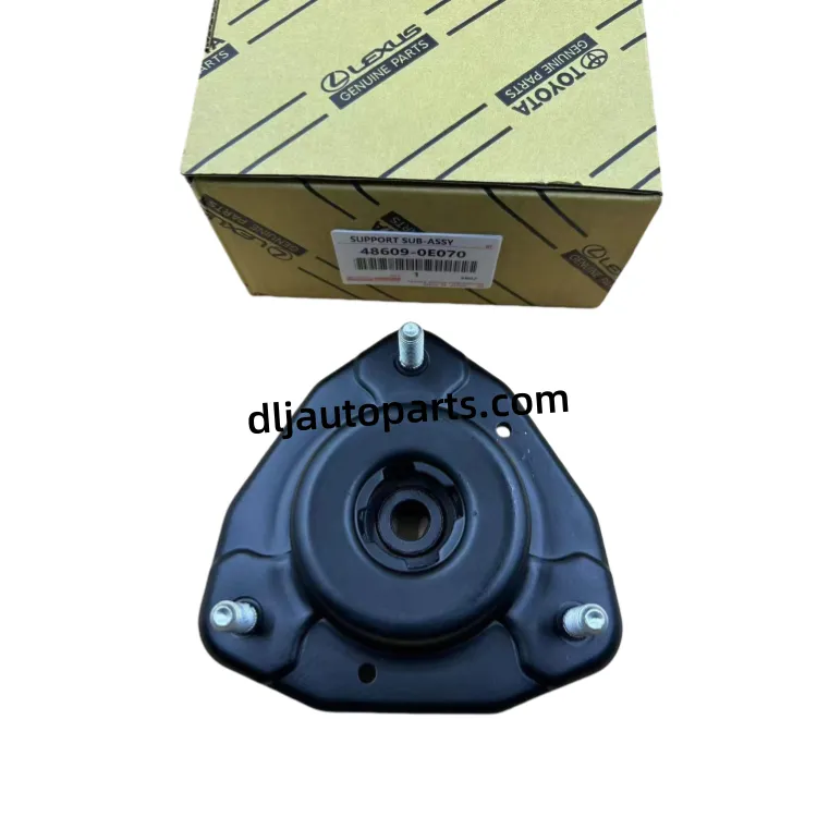 High Quality machin Strut Mount OEM 48609-0E070 pou TOYOTA HIGHLANDER ASU5 *, GSU55 Top kawotchou Strut Mount